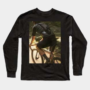 Cyclist Active Geek Designer Dune Stika Artistic Anime Style Long Sleeve T-Shirt